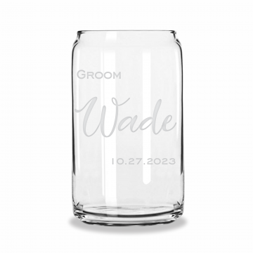 Celebrate | Personalized 16oz Beer Can Glass